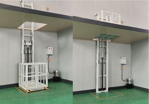Plataforma Elevadora Hidráulica con Certificación CE, Elevador de Carga para Interiores y Exteriores, Elevador de Mercancías para el Hogar y Almacenes - Product Image 6