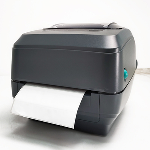 Imprimante d'étiquettes thermiques personnalisable à grande vitesse Support OEM Impression thermique directe <span class=keywords><strong>Zebra</strong></span> GK420T Matière plastique utilisée mais en stock - Product Image 3
