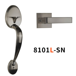 Manija de Puerta para Dormitorio Yuefeng Maishi Lever Lock 8101L-SN de Aleación de Zinc, Duradera - Product Image 1