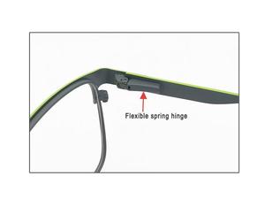 Fourniture professionnelle carrée en métal hommes lunettes mode <span class=keywords><strong>pas</strong></span> <span class=keywords><strong>cher</strong></span> luxe optique lunettes montures lunettes <span class=keywords><strong>de</strong></span> lunettes - Product Image 5