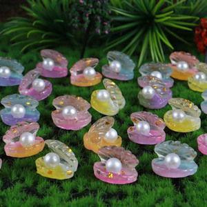Poudre de paillettes effet nacré pour la décoration en résine, ornements capillaires en résine, motifs lumineux dans le noir pour la décoration - Ventes Flash - Product Image 1