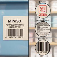 Etiquetas Técnicas Profesionales al por Mayor, Holográficas, Impermeables, Anti-Falsificación, para Supermercados, Almacenamiento, con Código de Barras Escaneable