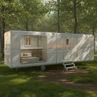 Casa Modular Prefabricada, Villa, Apartamento, Mini Hotel, Casa Flotante, Oficina, Vivienda Móvil Moderna, Baño Prefabricado Impermeable
