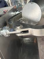 Agitateur mélangeur à poudre oscillant 3D certifié CE, en acier inoxydable de qualité alimentaire SUS304, boîte de vitesses moteur, capacité de 200 L pour un traitement chimique efficace