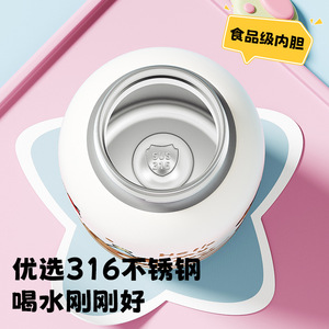 Cute Insulated Water <b>Bottle</b> 316 Stainless Steel Double Wall Vacuum For Girls School Use - Product Image 1