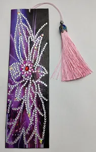 Marque-page DIY exquis en peinture diamant 5D avec strass, directement de l'usine, idéal pour un cadeau - Product Image 2
