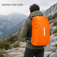 Housse de pluie imperméable pour sac à dos de randonnée, camping, cyclisme, disponible en tailles de 20L à 100L