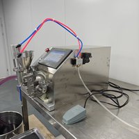 Machine de remplissage semi-automatique en acier inoxydable de qualité alimentaire, personnalisée pour sauce chili, beurre de cacahuète, crème, machine de remplissage quantitative
