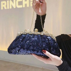 Wholesale Bling Sequin Designer Small Jelly Women's Handbag <b>Cross</b> <b>Chain</b> Shoulder Purse and Bags Ladies Luxury Party Bags - Product Image 1