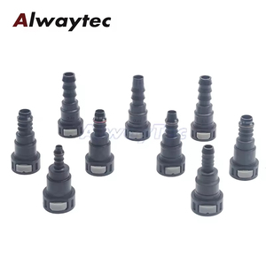 Acoplador Rápido para Línea de Combustible Automotriz de 12.61 mm - Adaptador de Manguera de Aceite de Goma y Nailon con Liberación de Desconexión - Product Image 2