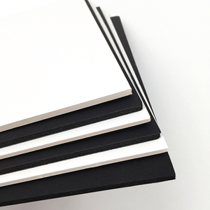 Bọt bảng lõi kích thước 50*70cm độ dày 5mm/10mm Giấy trắng hình chữ nhật màu đen bảng hiển thị - Product Image 1