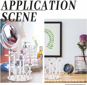 <span class=keywords><strong>Présentoir</strong></span> rond en acrylique <span class=keywords><strong>présentoir</strong></span> transparent rehausseur pour figurines d'<span class=keywords><strong>action</strong></span> <span class=keywords><strong>bijoux</strong></span> parfum objets de collection - Product Image 2