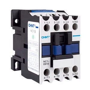 Contactor Magnético CHINT NC1 3P/4P 9A-95A 24VAC 24VDC 36VAC 48VAC 110VAC 220VAC AC/DC Mixto para Montaje en Riel DIN, Automatización Industrial - Product Image 1