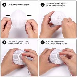 <span class=keywords><strong>Guirlande</strong></span> Lumineuse <span class=keywords><strong>Solaire</strong></span> Extérieure, Lampe Lanterne Étanche pour Jardin, Décoration de Noël - Product Image 6