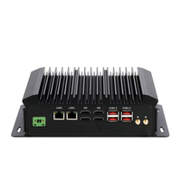 Mini PC industrial Core I5 1135G7 6 * USB Dual LAN 2 * COM RS232 DDR4 M.2 Almacenamiento Win10/11 Linux Micro ordenador sin ventilador