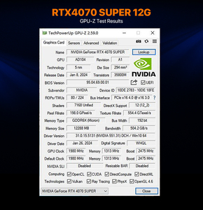 Tarjeta Gráfica Geforce RTX 4070 4070s 4070ti de 12GB Totalmente Nueva, Tarjeta Gráfica RTX 4070 Ti Super de 16GB GDDR6X de 16 Pines - Product Image 6