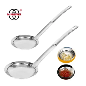 MINGWEI Home Kitchen Skimmer Steel Fine Mesh Spoon Cooking Oil Filter Hot Pot Ladles Strainers Skimmer Filter