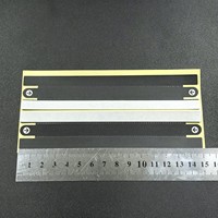 Étiquette adhésive de scellage pour emballage de téléphone portable, écologique, recyclable, avec flèche verte et message 'Fragile', pour l'arrière du produit, vente en gros