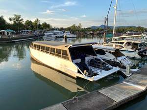 50ft 15x4,5 m catamarán de aluminio barco de pasajeros autobús acuático para la venta - Product Image 6