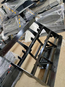 MINI niveleur de terre d'attachement de chargeur de boeuf de dérapage GT-V02 le matériel modèle du moteur Q345B - Product Image 6