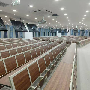 Bureaux et chaises d'université modernes en aluminium <span class=keywords><strong>avec</strong></span> design connecté pour l'étude des étudiants et l'utilisation multimédia - Product Image 2