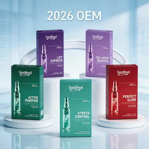 Sérum Ampoule Visage Personnalisé OEM à l'Acide Hyaluronique Lift Express : Mélange Raffermissant, Réduit les Ridules, Améliore la Fermeté de la Peau - Product Image 1