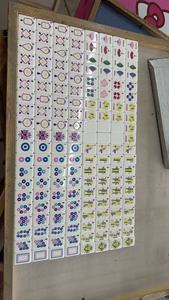 Lujosas fichas de mahjong de acrílico con diseño de caparazón de tortuga, regalo para mamá, para reuniones de chicas, noche de mahjong, club de mahjong - Product Image 6