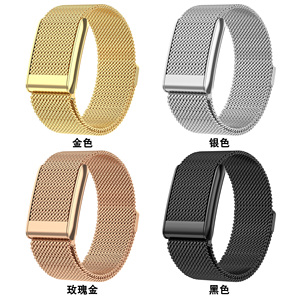 Bracelet de remplacement respirant à boucle rapide en acier inoxydable de qualité supérieure, style Milanese Loop, pour Handodo Whoop 5.0 - Product Image 6