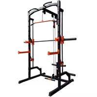 Rack de musculation multifonctionnel avec machine Smith, équipement d'entraînement complet pour salle de sport commerciale