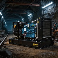 Générateur diesel silencieux de type 275 kVA 220 kW, puissance de pointe, 50 Hz, moteur Baudouin, démarrage automatique, type conteneur, puissance de secours durable
