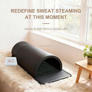 Dôme <span class=keywords><strong>de</strong></span> sauna infrarouge lointain Fitkang 180 pièces Germanium 144 pièces Pierres <span class=keywords><strong>de</strong></span> Jade, Capsule <span class=keywords><strong>de</strong></span> <span class=keywords><strong>spa</strong></span> en cuir PU pour la thérapie thermique et le <span class=keywords><strong>bien</strong></span>-<span class=keywords><strong>être</strong></span> corporel - Product Image 1