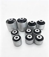 JIRUNDA Nouveaux Silentblocs de Bras de Suspension Inférieur de Remplacement pour Audi C6 OE4E0407181B, Silentbloc Petit pour Bras Droit