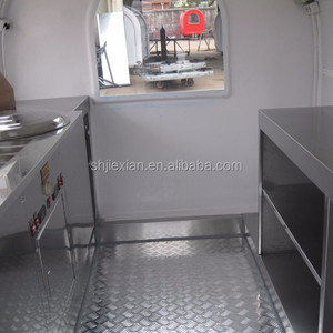 Remolque Móvil de Aluminio para Comida, con Funciones de Gas/Eléctrico, para Máquinas de Snacks, Hamburguesas, Waffles, Comida Rápida y Té de Burbujas - Product Image 5