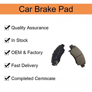 Pastillas de Freno de Disco Semimetálicas de Cerámica para Motocicleta y Automóvil, para Honda Fit - Product Image 2