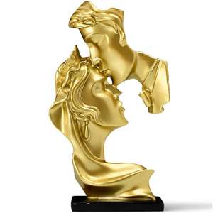 غرفة المعيشة بقبلة بسيطة شمالية ، ديكورات غرفة المعيشة Entryway ، طاولة تلفزيون ، زخارف ، هدايا عيد الحب - Product Image 5