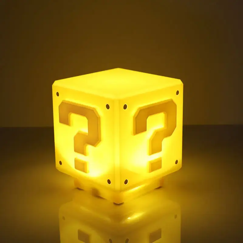 3D 물음표 조명 LED 게임 룸 장식 향수 게임 야간 조명 판매