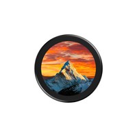 SKU-31897 Waveshare ESP32-C6 Papan Pengembangan Layar Sentuh AMOLED Bulat 1,43 inci, Prosesor RISC-V 160MHz, 466x466 Piksel