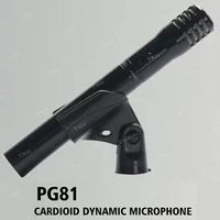 TNH PG81 Professional Instrument Microfone Cardioid Dynamic Vocal Condenser Mic PG81 Acoustic Strings Guitar Microphone