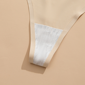 Ladies And Girls Hot Sexy Fancy Low-Rise Solid Knitted Breathable Everyday <strong>Panties</strong> Thongs - Product Image 6