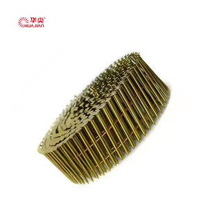 Construction of Wooden Structure Nails 38mm Roofing <strong>Clavos</strong> <strong>1</strong> <strong>1</strong>/2'' Inch Smooth Coil Nail Gun Nails - Product Image 2