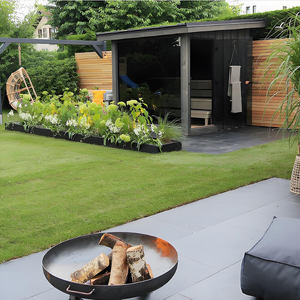 Haute qualité 4 personnes taille personnalisable extérieur Cube seau en bois Spa baignoire Sauna chambre - Product Image 6