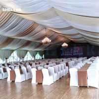 Tente pour événements 20 x 20, 40 x 60, 40 x 80 – Grande tente d'extérieur pour réceptions, églises, entrepôts, mariages, fêtes – Tentes de réception