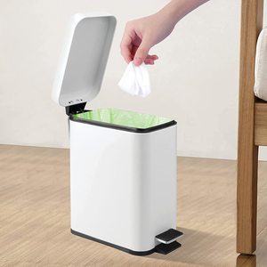 5 rouleaux/4-6 gallons de sacs poubelles biodégradables en amidon de maïs 100% - 100 sacs poubelles compostables - Product Image 4