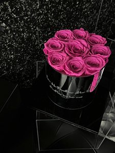 2024 fournitures florales décor d'événement boîtes Saint-Valentin violet rose <span class=keywords><strong>éternelle</strong></span> fleur préservée Eterna - Product Image 6