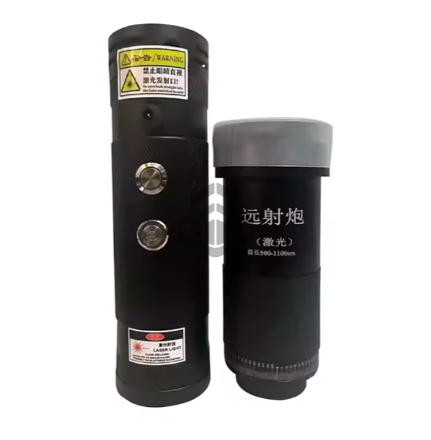 2026 Circular Handheld Laser Remote Igniter 240W 16.8V Max Distance 18m with Lens for Firework Ignition