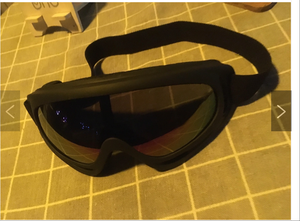 18*8cm enfant unisexe Design enfants sport protection coupe-vent résistant au sable lunettes de Ski extérieur moto équitation lunettes masque - Product Image 4
