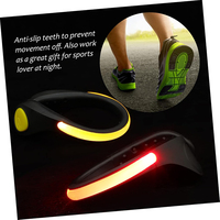 Coureurs Clip sur chaussure LED couleur clignotant extérieur cyclisme nuit sécurité marche lumière