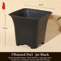 Pot de fleurs en résine pour jardin, style chinois minimaliste, avec plusieurs trous de drainage, pour orchidée de la baie rouge à feuilles fines