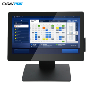 Pantalla táctil 15,6 con soporte, <span class=keywords><strong>monitor</strong></span> táctil capacitivo, sistemas pos de 15,8 pulgadas, máquina de caja registradora todo en uno, sistema epos - Product Image 1