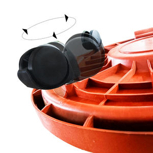 Plateaux de plantes à fleurs en PP, pour pots, <span class=keywords><strong>soucoupe</strong></span> en plastique avec roulettes, pratique - Product Image 5